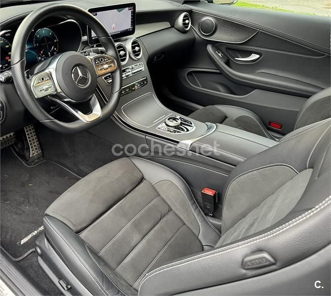 Usado Mercedes C220 194 CV (142 kW) 2023 Gris / plata Coupe