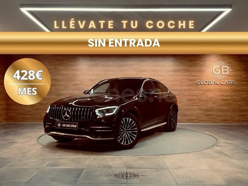 Usado Mercedes GLC220 194 CV (142 kW) 2020 Negro Coupe