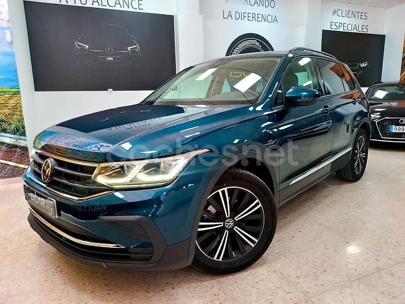 Azul Usado 2022 VW Tiguan Life SUV | 22.000 € (Buen precio) - Imagen 1/4