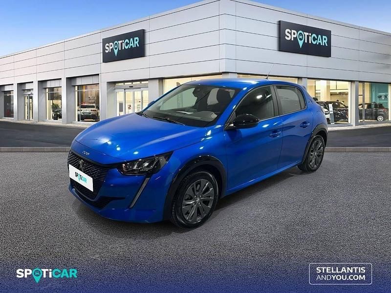Usado Peugeot e-208 Active 100 kW (136 CV) 2023 Azul Utilitario