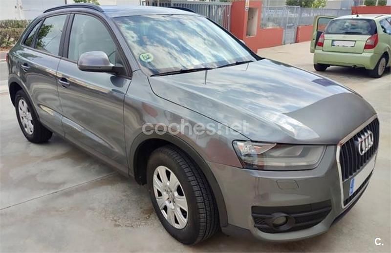 Usado Audi Q3 140 CV (102 kW) 2013 Gris / plata SUV