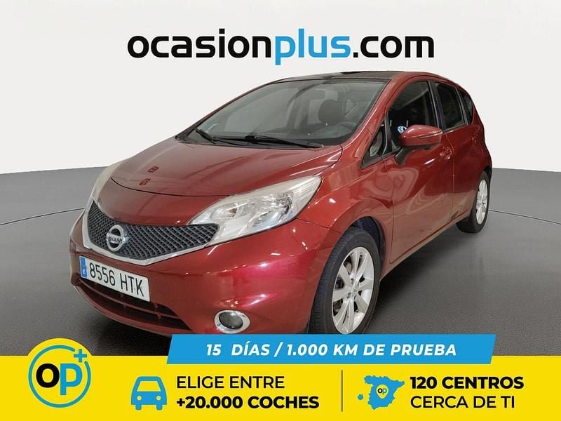 Usado Nissan Note Tekna 80 CV (58 kW) 2013 Rojo Utilitario