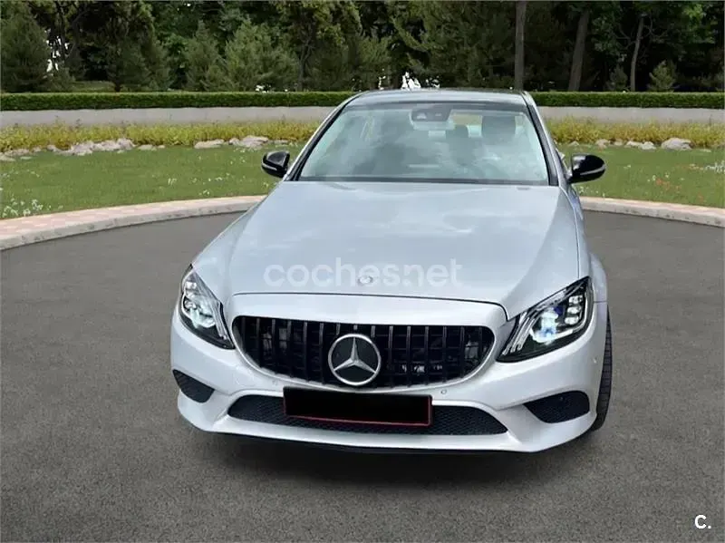Usado Mercedes C220 AMG 170 CV (125 kW) 2015 Gris / plata Berlina