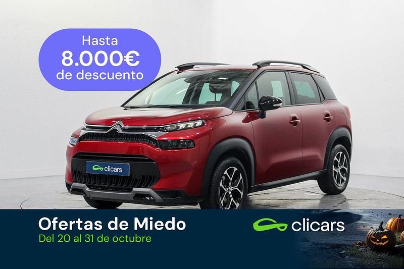 Rojo Usado 2024 Citroën C3 Aircross PureTech SUV | 13.990 € (Precio justo) - Imagen 1/4