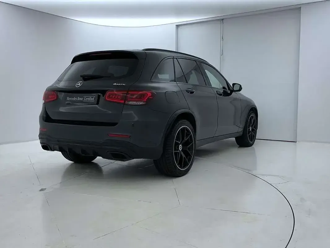 Usado Mercedes GLC220 194 CV (142 kW) 2022 Gris SUV
