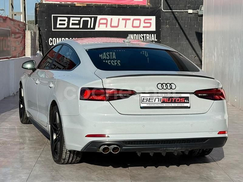 Usado Audi A5 Sportback Sport 272 CV (200 kW) 2017 Gris / plata Utilitario