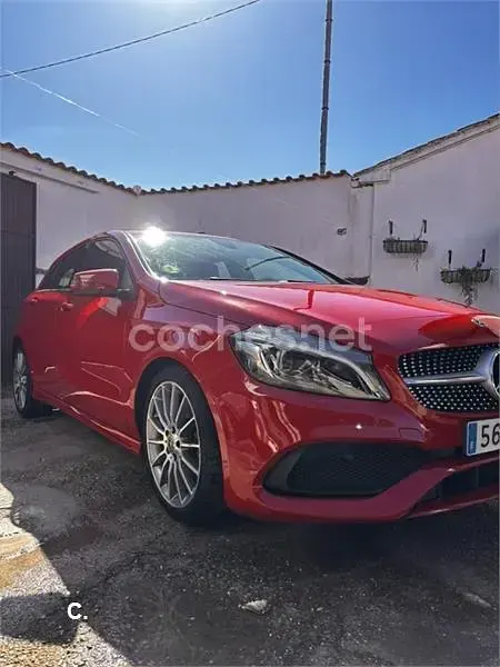 Usado Mercedes A200 136 CV (100 kW) 2018 Rojo Berlina