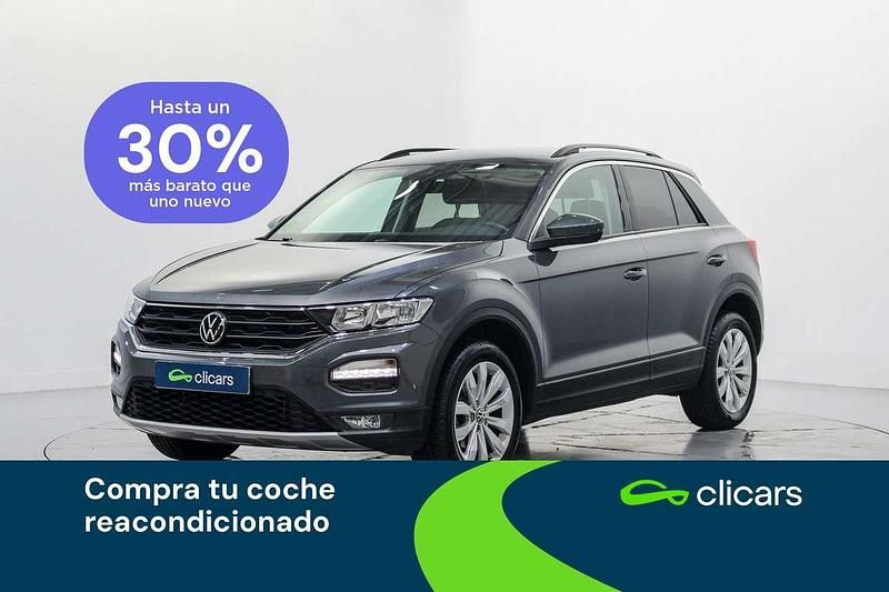 Gris Usado 2021 VW T-Roc Advance SUV | 21.590 € (Buen precio) - Imagen 1/4