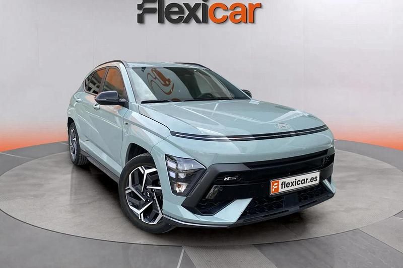 Azul Usado 2023 Hyundai Kona N Line SUV | 24.290 € (Caro) - Imagen 1/4
