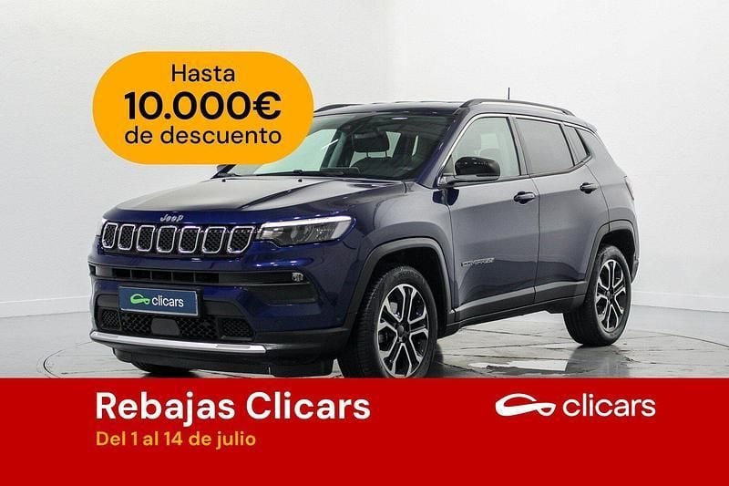 Blanco Usado 2021 Jeep Compass Limited SUV | 21.990 € (Precio justo) - Imagen 1/2