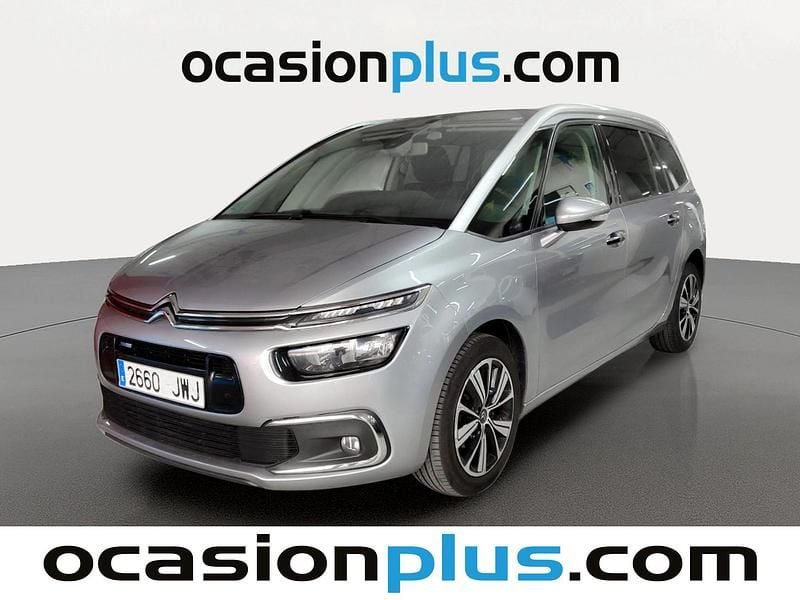 Gris Usado 2017 Citroën Grand C4 Picasso Feel Monovolumen | 10.176 € (Precio justo) - Imagen 1/4