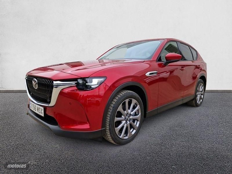 Rojo Usado 2024 Mazda CX-60 Exclusive-Line SUV | 44.900 € (Precio justo) - Imagen 1/4