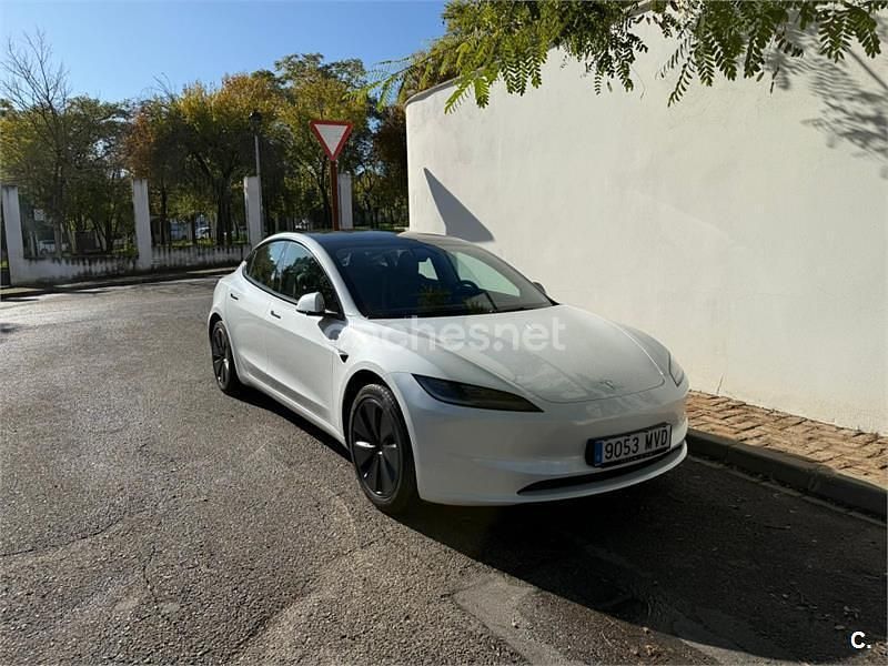 Eléctrico Usado 2024 Tesla Model 3 RWD Berlina | 32.000 € (Precio justo) - Imagen 1/4