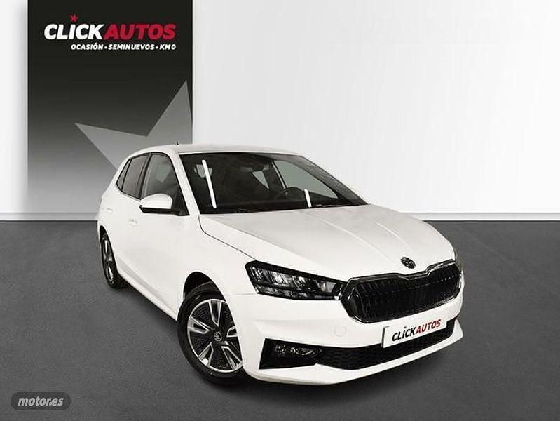 Usado Skoda Fabia Sport 95 CV (69 kW) 2024 Blanco Utilitario