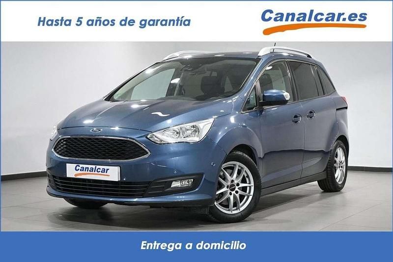 Usado Ford Grand C-Max Trend+ 125 CV (91 kW) 2019 Azul Monovolumen
