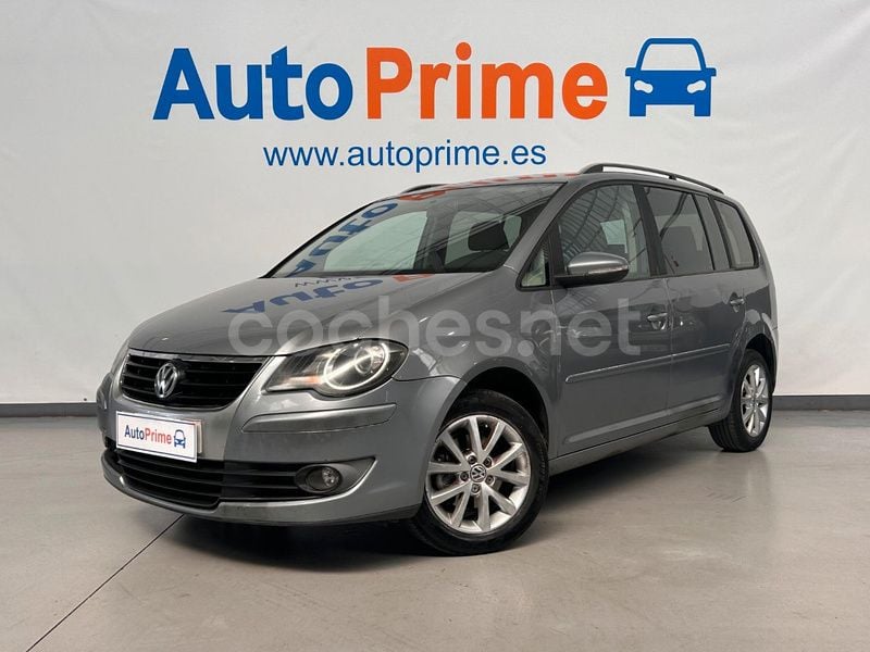 Azul Usado 2009 VW Touran Advance Monovolumen | 4970 € (Precio justo) - Imagen 1/4