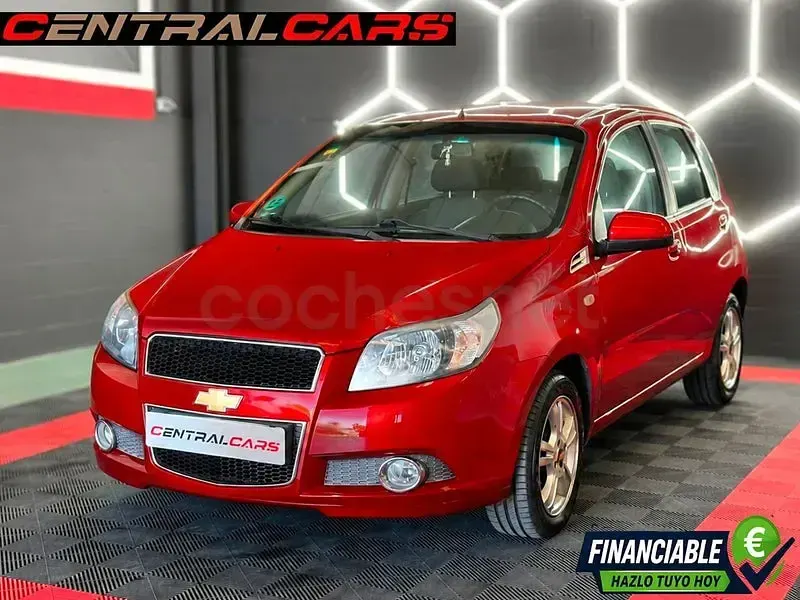 Usado Chevrolet Aveo LS 101 CV (74 kW) 2011 Granate Berlina
