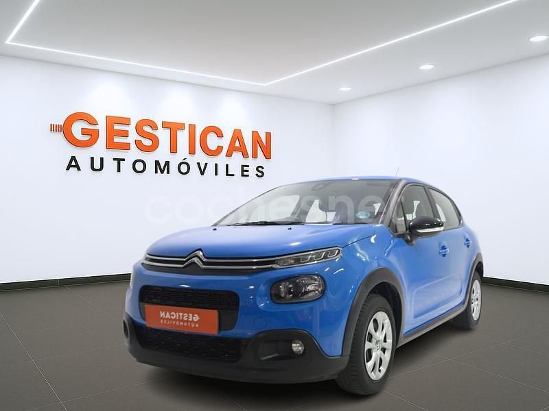Azul Usado 2018 Citroën C3 Feel Utilitario | 6490 € (Buen precio) - Imagen 1/2