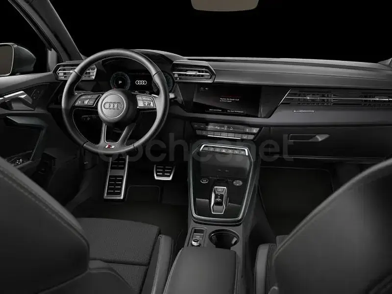 Usado Audi A3 S-Line 150 CV (110 kW) 2025 Negro Berlina