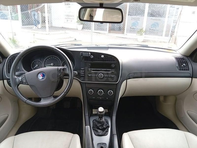 Usado Saab 9-3 Vector 150 CV (110 kW) 2007 Negro Berlina