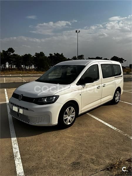 Blanco Usado 2023 VW Caddy Maxi Life Life Monovolumen | 29.999 € - Imagen 1/4