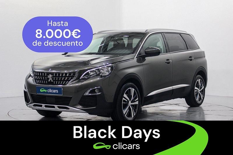 Gris Usado 2020 Peugeot 5008 Allure SUV | 22.390 € (Precio justo) - Imagen 1/4