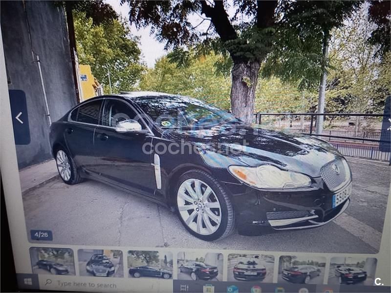 Usado Jaguar XF Luxury 207 CV (152 kW) 2010 Negro Berlina
