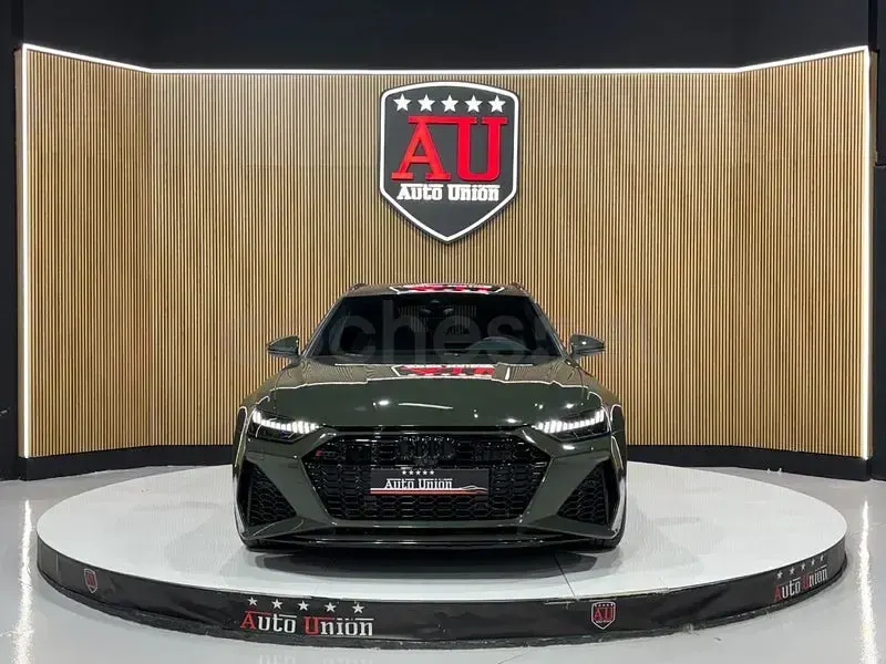 Usado Audi RS6 600 CV (441 kW) 2021 Verde Familiar