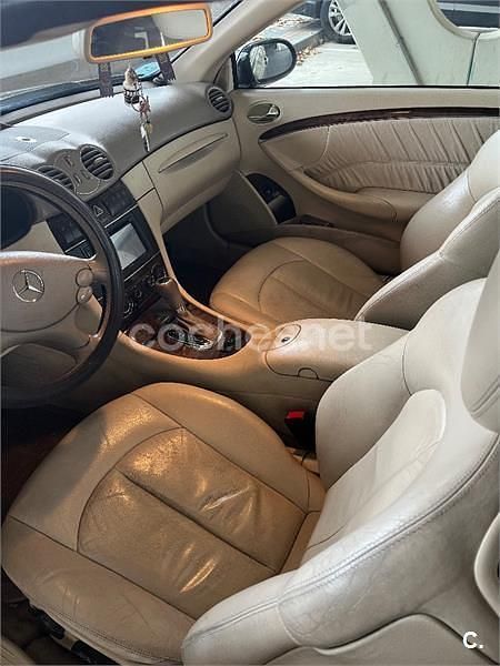 Usado Mercedes CLK200 Avantgarde 163 CV (119 kW) 2006 Negro Descapotable