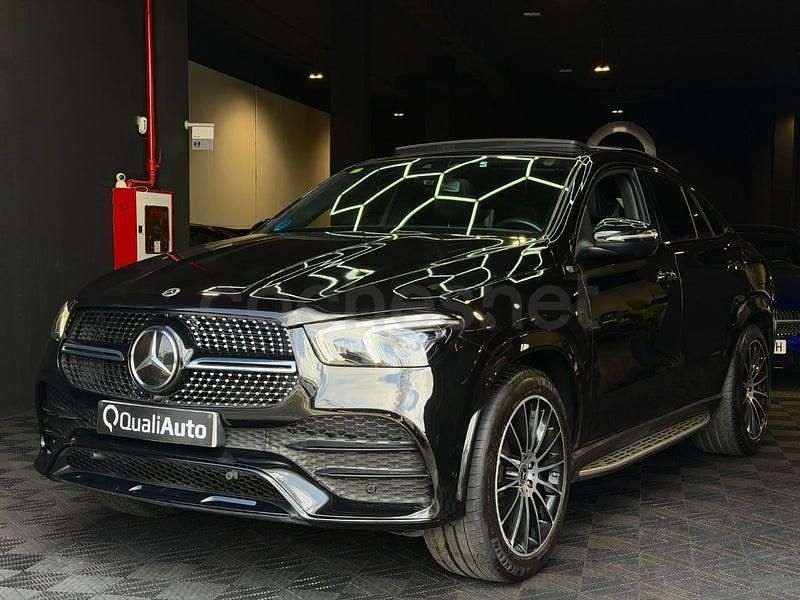 Usado Mercedes GLE350 320 CV (235 kW) 2021 Negro Coupe