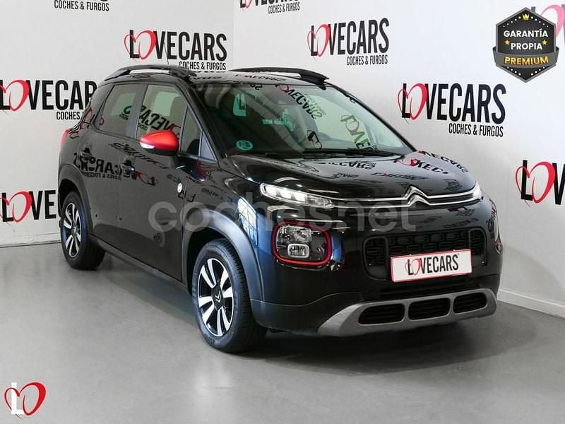 Negro Usado 2021 Citroën C3 Aircross SUV | 12.500 € (Precio justo) - Imagen 1/3