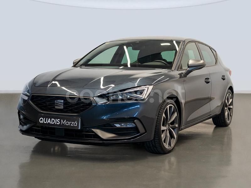 Gris / plata Usado 2020 Seat Leon FR Berlina | 22.500 € (Un poco caro) - Imagen 1/4