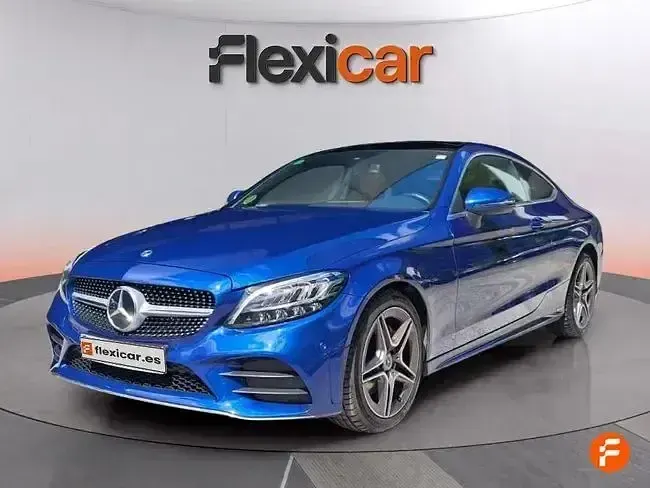 Usado Mercedes C220 194 CV (142 kW) 2019 Azul Coupe