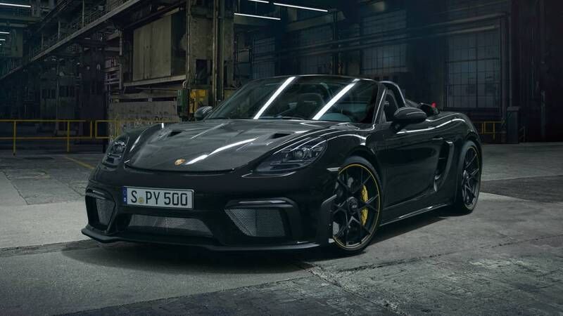 Negro Usado 2025 Porsche 718 Spyder | 196.800 € - Imagen 1/4