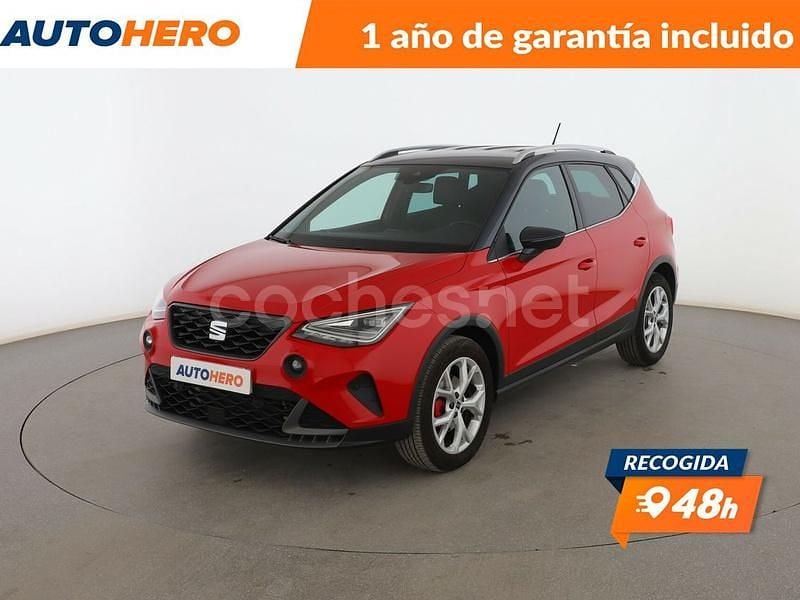 Rojo Usado 2021 Seat Arona FR SUV | 19.999 € (Precio justo) - Imagen 1/3