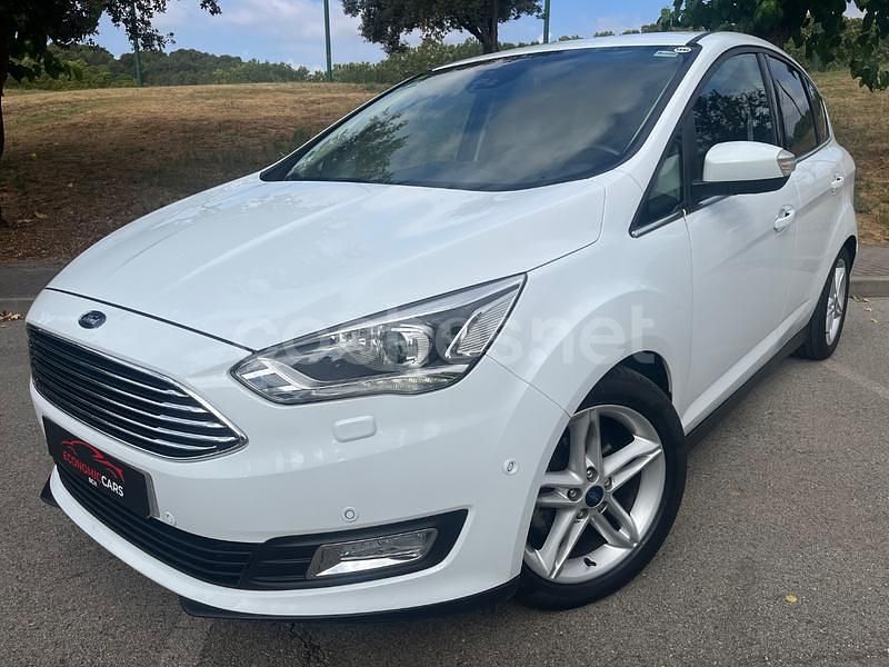 Blanco Usado 2018 Ford C-MAX Titanium Monovolumen | 12.800 € (Precio justo) - Imagen 1/4