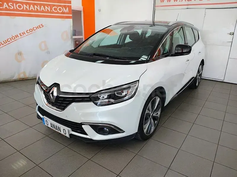 Begagnad Renault Grand Scénic IV Life 120 HK (88 kW) 2019 Vit Minibuss