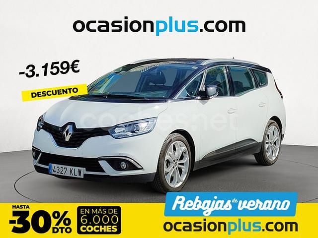Blanco Usado 2018 Renault Grand Scénic IV LIMITED Monovolumen | 17.150 € (Precio justo) - Imagen 1/4