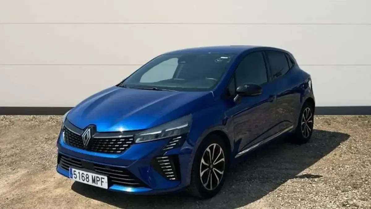 Usado Renault Clio V Techno 90 CV (66 kW) 2024 Azul Berlina
