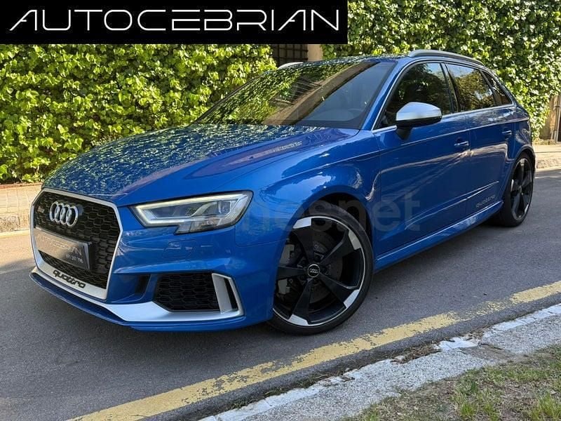 Usado Audi RS3 Advanced 400 CV (294 kW) 2017 Azul Berlina