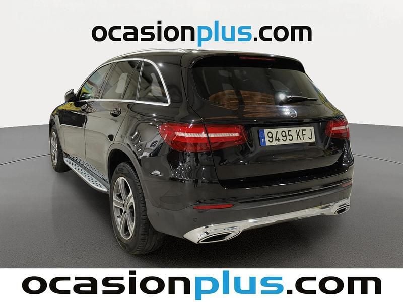 Usado Mercedes GLC250 204 CV (150 kW) 2017 Negro SUV