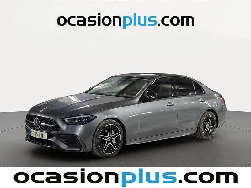 Usado Mercedes C220 AMG 200 CV (147 kW) 2022 Gris Berlina