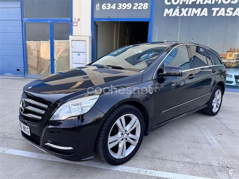 Negro Usado 2012 Mercedes R350 Monovolumen | 17.900 € (Caro) - Imagen 1/4