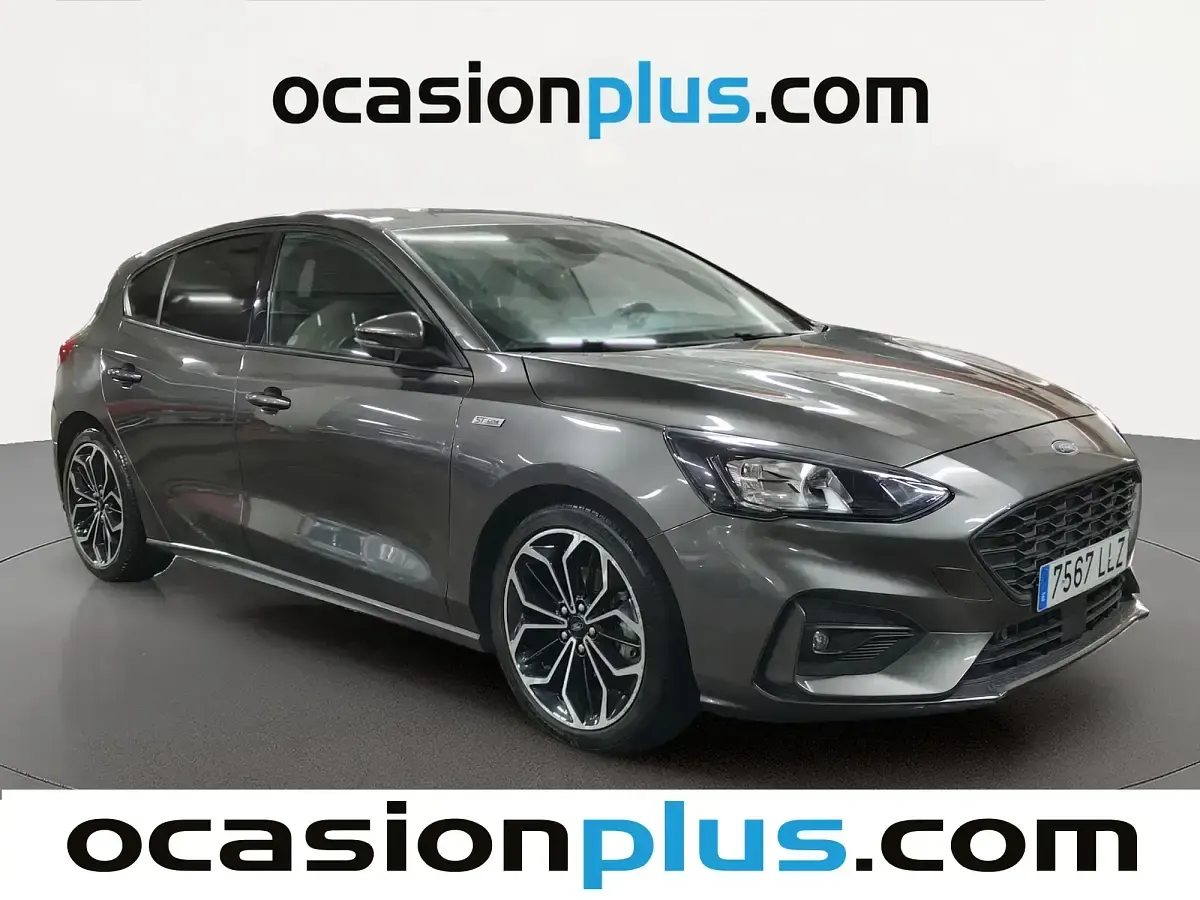 Usado Ford Focus ST-Line 125 CV (91 kW) 2020 Gris Berlina