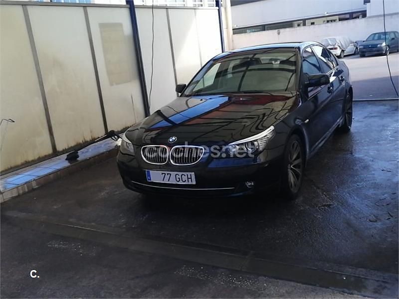 Usado BMW 525 Sport Line 218 CV (160 kW) 2008 Negro Berlina