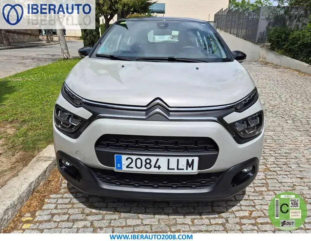 Usado Citroën C3 Feel 83 CV (61 kW) 2020 Gris Utilitario