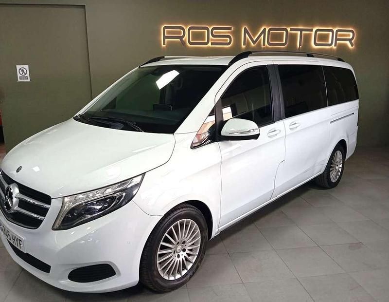Usado Mercedes V220 Avantgarde 163 CV (119 kW) 2014 Blanco Monovolumen