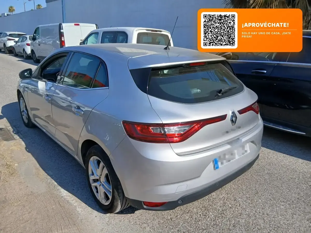 Usado Renault Mégane Business 116 CV (85 kW) 2019 Gris Utilitario
