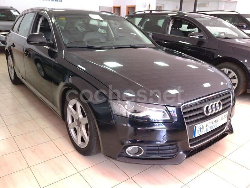 Usado Audi A4 Premium 160 CV (117 kW) 2009 Negro Familiar