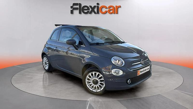 Usado Fiat 500 Lounge 69 CV (50 kW) 2019 Gris Descapotable